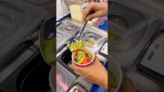 Yoghurt ICECREAM with fruit toppings 😋😋 kawaii cute cake vlogs foodie [upl. by Lenz471]