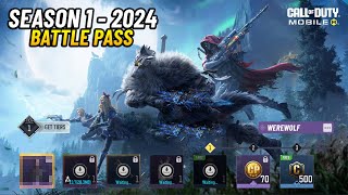 Season 1 Battle Pass Characters amp Guns COD Mobile  CODM Teaser 2024 [upl. by Lerud891]