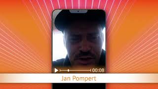 TV Oranje app videoboodschap  Jan Pompert [upl. by Hanyaz]