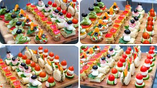 7 Delicious party appetizers  Finger food recipes for your guests [upl. by Ammadis]