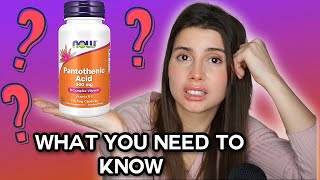 Am I Still Taking Pantothenic Acid why people use it side effects and is it worth it [upl. by Hogen]