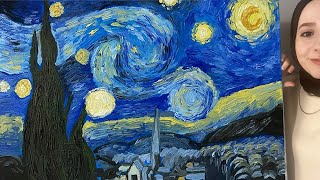 VAN GOGH  YILDIZLI GECE ÇİZİMİ [upl. by Aisan315]