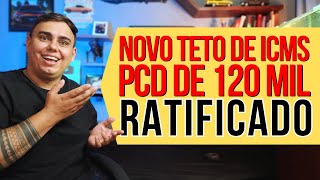 NOVO TETO DE ICMS PCD RATIFICADO auto carros pcd [upl. by Nakeber]