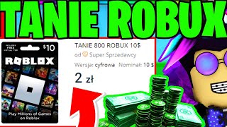 GDZIE i JAK KUPOWAĆ TANIEJ ROBUXY w ROBLOX 2022 CZY JEST TO LEGALNE [upl. by Cinelli6]