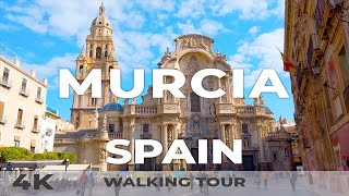 4K Murcia Spain  Walking Tour 2022 [upl. by Aicirtac6]