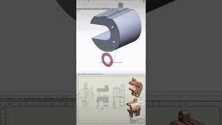 solidworks tutorial exercise designengineering assembling cad mechanicaldesign shorts yt [upl. by Trofmoc]