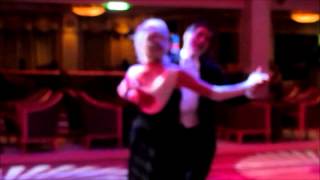 Dancing in the Queens Room on Cunards cruise ship Queen Elizabeth  first formal night [upl. by Neumeyer]