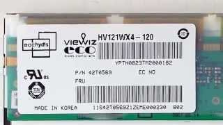 HV121WX4120 BOEHYDIS 121quot TFTLCD 1280 x 800 WXGA Solar Technologies [upl. by Strepphon382]