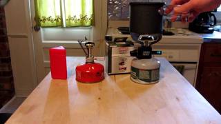 A Look at Two Backpacking Stoves [upl. by Verile597]