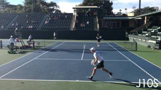 Cameron Norrie TCU vs Tom Fawcett Stanford Highlights [upl. by Ilsel386]