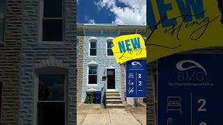 New Listing  2807 Huntingdon Ave Baltimore newlisting rental baltimore shorts [upl. by Nnylacissej]