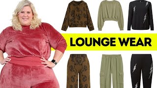 Plus Size Loungewear Try On Haul Winter 2024  Sweatshirts Sweatpants amp More [upl. by Phillada675]