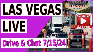 🚨 LAS VEGAS DRIVE AND CHAT LIVE IRL NOW ☝ [upl. by Ahso517]