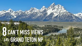 8 CANT MISS QUICK STOPS GRAND TETON NATIONAL PARK [upl. by Loraine]