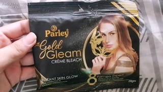 Parley 24K Gold Gleam Cream Bleach Full Review  Elif [upl. by Pyle]