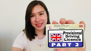 Part 2  UK PROVISIONAL DRIVING LICENCE  step by step application  for nonuk citizens [upl. by Nnod655]