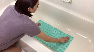 The Use and Care of Bath ad Shower Mat Instructional Video 02 [upl. by Absa]