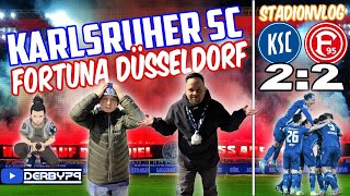 🔵KARLSRUHER SC  FORTUNA DÜSSELDORF🔴  22  STADIONVLOG⚽️ [upl. by Rushing]