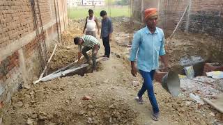 column का काम शुरू column work start [upl. by Smallman615]