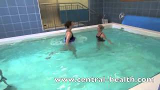 Hydrotherapy Exercise  Jumps and Lunges [upl. by Vladimir672]