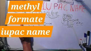 methyl formate iupac name in Hindi  Surendra Khilery [upl. by Dich875]