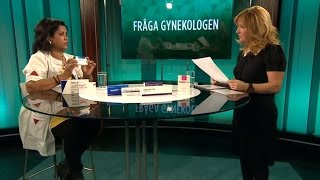 Gynekologen svarar på tittarfrågor  Malou Efter tio TV4 [upl. by Kirshbaum]