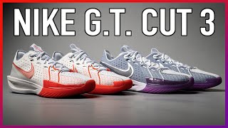 Nike GT Cut 3 實鞋介紹  首度搭載 ZoomX 的 Nike 旗艦籃球鞋設計水準很高！實戰性能應該不會太差！ [upl. by Suitangi]