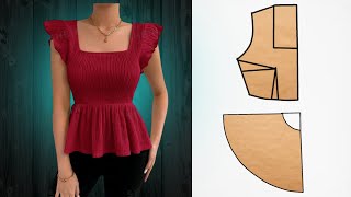 Cómo Hacer el Patrón de una Blusa Perfecta  Guía Paso a Paso [upl. by Yesak]