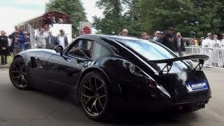 Wiesmann MF5 GT  Black with Gold Rims  Revs [upl. by Eatnoid]