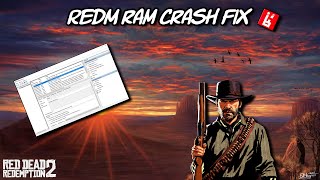 Red Dead Redemption 2 CRASH FIX Tutorial [upl. by Feil]