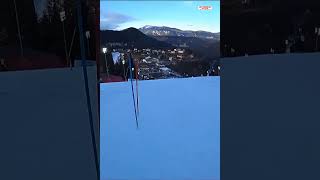 Semmering 🇦🇹  course for women slalom race Dec 29 2022camera racer Thomas Sykora weareskiing [upl. by Heidie611]