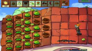 Plants Vs Zombies HD  Level 58 [upl. by Ozmo]