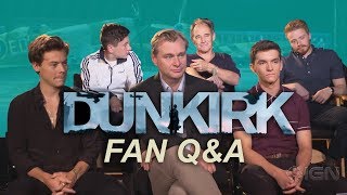 Fan QampA with Nolan and Dunkirk casts [upl. by Tuinenga]