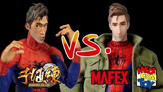 Ep489 Sentinel VS MAFEX Peter B Parker COMPARISON [upl. by Aitercul]