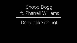 Snoop Dogg  Drop It Like Its Hot ft Pharrell Williams Speed Up [upl. by Scholem95]