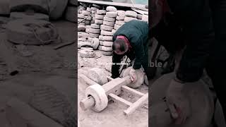 Stone grinder assembly [upl. by Bast]