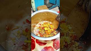 Samosa bhel in indore by mr bhel Bhandari wahi 440 volt wale [upl. by Ara]