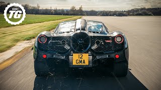 Flat Out In The £3m 654bhp GMA T50 V12 Fan Car  Top Gear [upl. by Frager949]