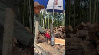 Innovation in creating a wood splitter omgithink [upl. by Tlihcox]