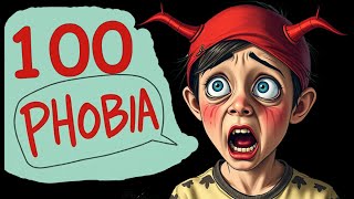 Top 100 Phobias That You Have at Least 5 of Them [upl. by Seko]