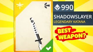 Shadow Fight 3 I GOT SHADOWSLAYER Legendary Katana Gameplay and Review Is It Really Good [upl. by Michon]