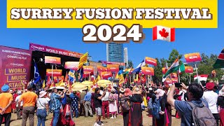 🇨🇦 Surrey Fusion Festival 2024  Surrey BC Canada  July 20 2024 [upl. by Merce593]