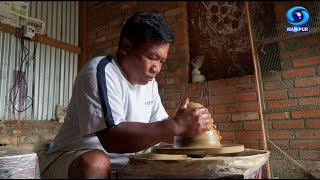 Khutheibalaktagi  Preserving the Art of Thongjao Pottery  A Legacy of Manipuri Craftsmanship [upl. by Eyak]