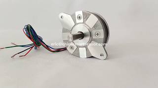 Round Stepper motor 14HR050304S Nema14 with 09 degree 03 A 36 Ncm [upl. by Yrelle57]