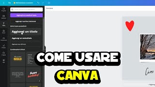 Come usare Canva [upl. by Idhem416]