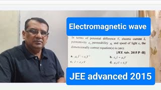 In terms of potential difference V electric current I permittivity ε0 permeability μ0 and speed [upl. by Neumann]