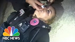 Bodycam Shows Florida Officers Overdose During Drug Search [upl. by Ssalguod]