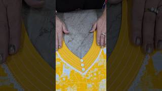 Latest kurti neck design cutting and stitching using easy sewing tips and tricks work design short [upl. by Adur]