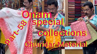 Onam Special churidarmaterials trending super disney patturumalkayamkulam [upl. by Anaz658]