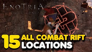 Enotria the Last Song  All Combat Rift Locations I Am The Trouble Trophy Guide [upl. by Chevy]